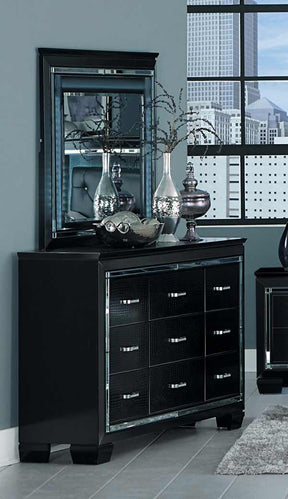 Allura Dresser With Mirror 1916Bk-5-1916Bk-6 | Homelegance