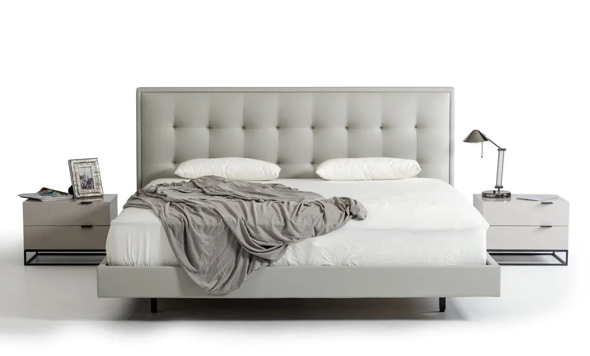 Vig Furniture - Modrest Hera Modern Grey Nightstand - Vgcnhera-Ns