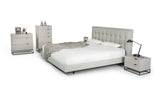 Vig Furniture - Modrest Hera Modern Grey Nightstand - Vgcnhera-Ns