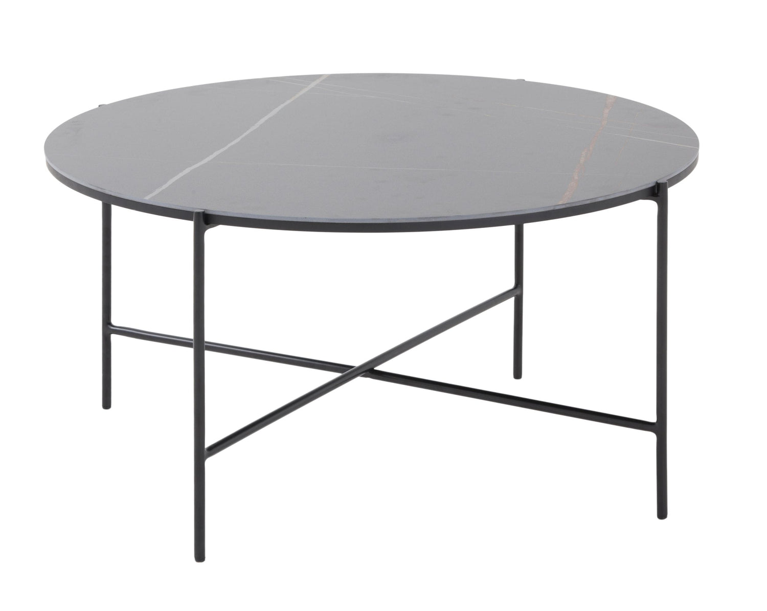 Vig Furniture Modrest Hobart - Modern Black Ceramic Coffee Table