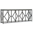 Ciao Bella Console Table Faux Concrete & Metal – Hooker Furniture