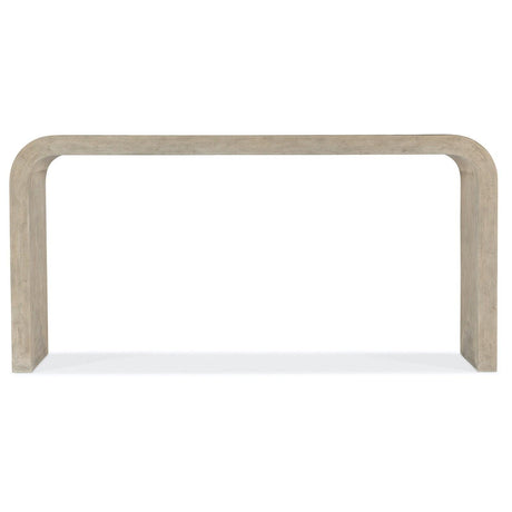 Commerce & Market Delta Console Table in Light Wood | Hooker Furniture