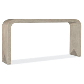 Commerce & Market Delta Console Table in Light Wood | Hooker Furniture