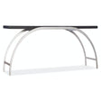Metal and Wood Console Table Black & Silver – Hooker Furniture