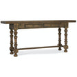 Bluewind Flip-Top Console Table in Saddle Brown – Hooker Furniture