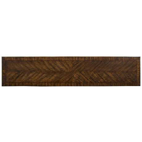Melange Presidio Console Table Gold Walnut – Hooker Furniture