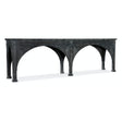 Melange Thunber Sofa Console Table Dark Charcoal – Hooker Furniture