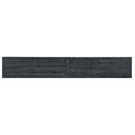 Melange Thunber Sofa Console Table Dark Charcoal – Hooker Furniture