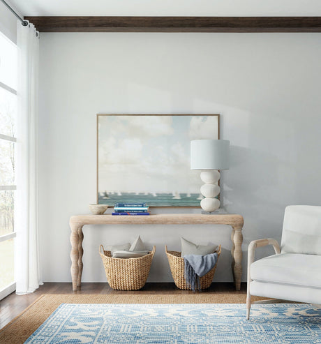 Serenity Bahari Console Table Whitewashed Rope – Hooker Furniture