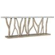 Surfrider Console Table with Stone Top & Branch Base – Hooker Furniture