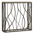 Thin Metal Console Table with Marble Top – Hooker Furniture