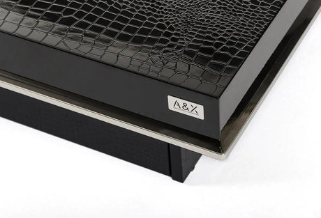 A&X Horizon Modern Crocodile Black Coffee Table VGUNAK856-120C-BLK | VIG