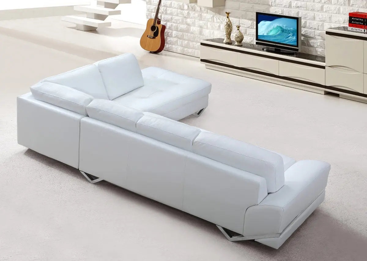 Vig Furniture - Vanity - Modern White Sectional - Vg2T0744S-Wht