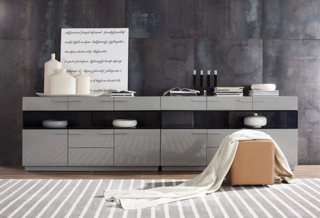 Vig Furniture - Modern Grey Buffet - Vgwcegob122