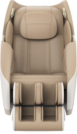 Massage Chair Recliner with Voice Control, Negative Ion, Zero Gravity, Heating Therapy,  Full Body Airbag, Foot Roller Massage Khaki Home Elegance USA