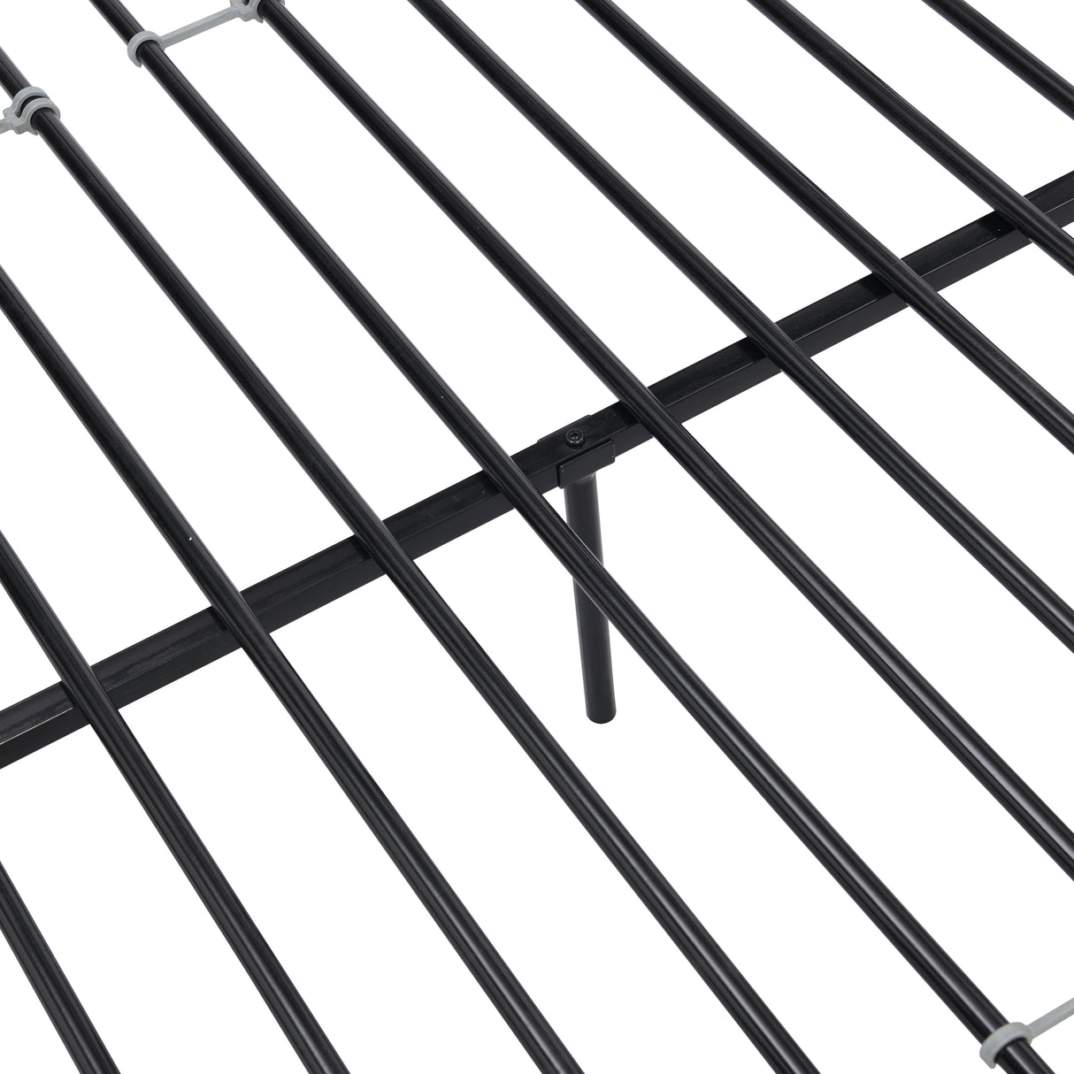 METAL Bunk Bed   Black - Home Elegance USA