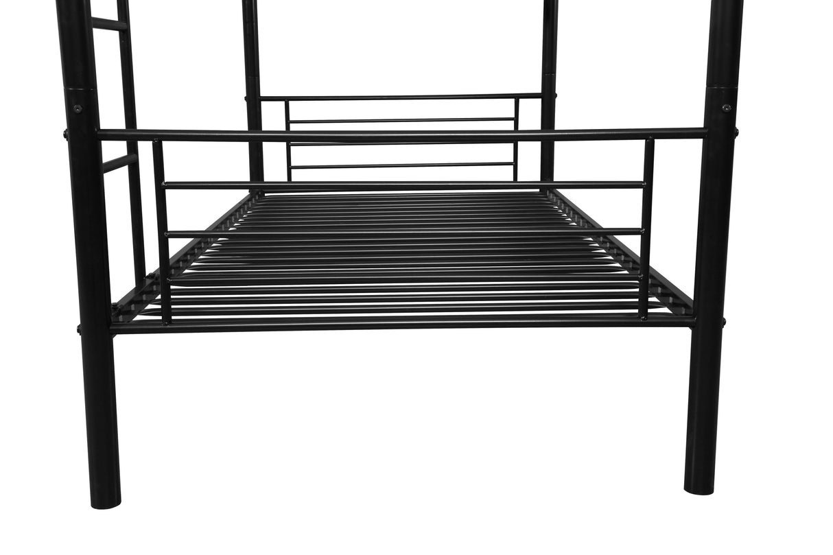 METAL BUNK BED BLACK - Home Elegance USA