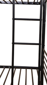 METAL BUNK BED BLACK - Home Elegance USA