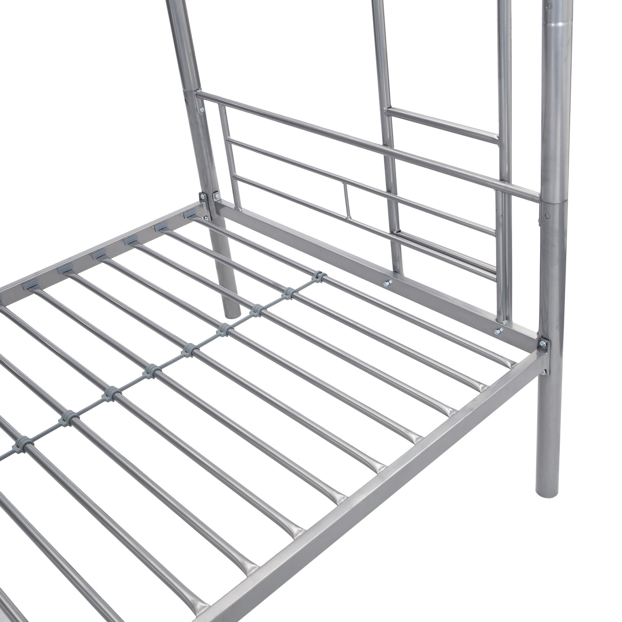 METAL BUNK BED  WHITE - Home Elegance USA