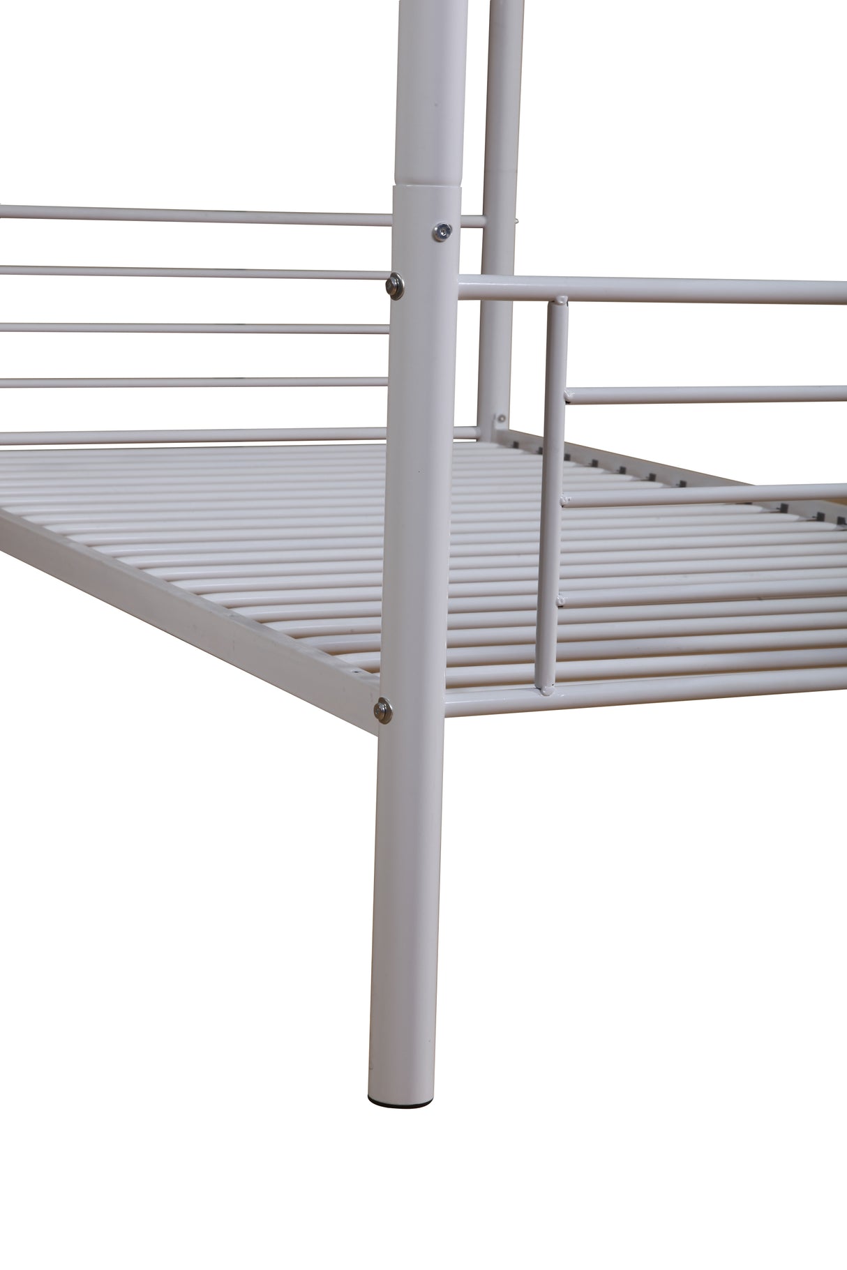 METAL BUNK BED  WHITE - Home Elegance USA