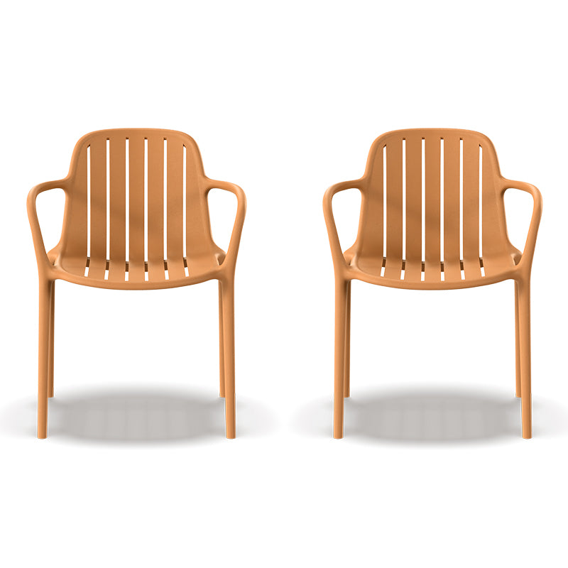 LESHI LINEN  Armchair-Set of 2, Premium Plastic - Home Elegance USA