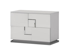 Infinity Nightstand In White Glossy - 17441N | J&M