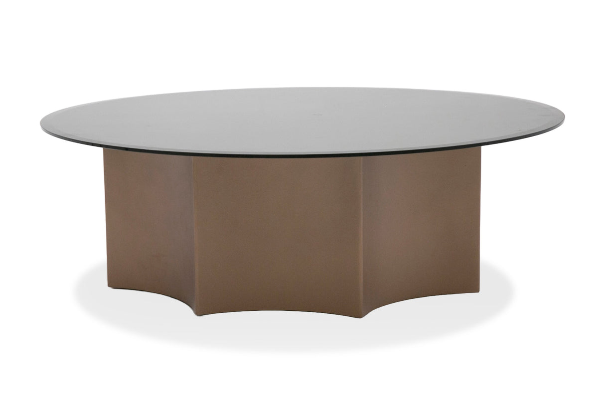 Vig Furniture Modrest - Ingram Modern Low Round Coffee Table