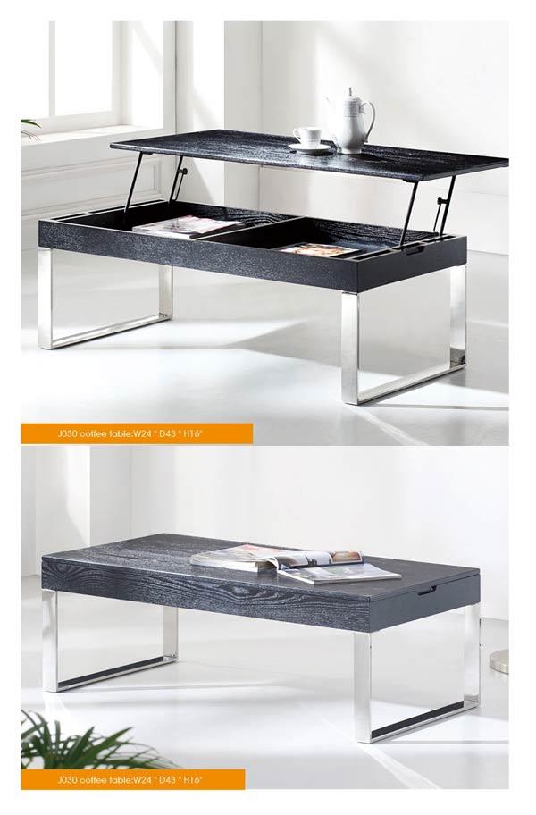 Esf Furniture - J030 Modern Coffee Table In Wenge - J030-Ct