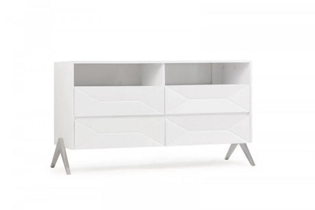 Vig Furniture - Modrest Candid Modern White Dresser - Vgvcj1109-D