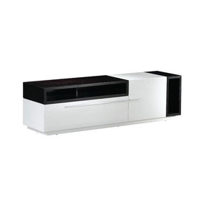 Tv Stand 030 In White High Gloss & Wenge - 176393 | J&M