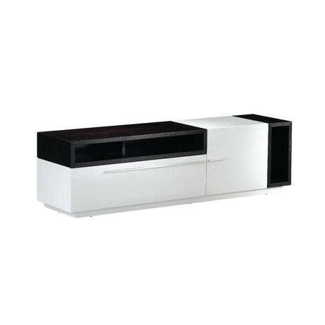 J&M Furniture - Tv Stand 030 In White High Gloss & Wenge - 176393