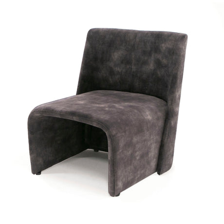 Vig Furniture Modrest - Modern Jarvis Accent Dark Grey Fabric Chair