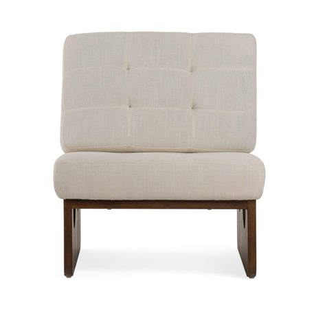 Vig Furniture Modrest Kaylie - Contemporary Off White Accent Chair