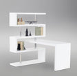 Kd002 Modern Office Desk In Matte White - 179161 | J&M
