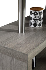 J&M Furniture - Kd002 Modern Office Desk In Matte Grey - 179161-Gr