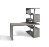 J&M Furniture - Kd002 Modern Office Desk In Matte Grey - 179161-Gr