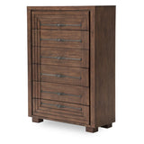 Aico Furniture - Carrollton 6 Drawer Chest In Rustic Ranch - Ki-Crln070-407N