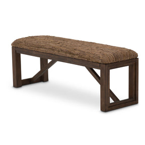 Carrollton Bench In Rustic Ranch - Ki-Crln904-407N - Aico Furniture