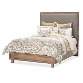 Hudson Ferry Eastern King Panel Bed In Slate Gray - Ki-Hudf014Ekg-216 - Aico Furniture