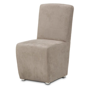 Menlo Station Side Chairs in Gray Faux Suede (Set of 2) – AICO