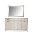 Menlo Station Sideboard & Mirror – Eucalyptus by Michael Amini KI‑MENP007‑67‑123