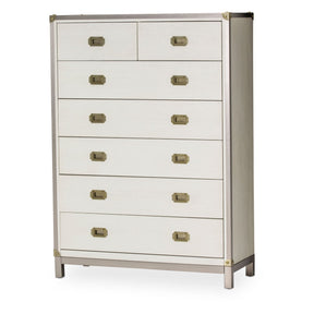 Menlo Station 7-Drawer Chest in Eucalyptus Finish – Aico Furniture
