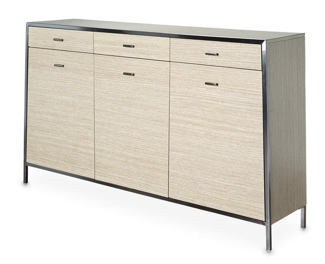 Aico Furniture - Silverlake Village Sideboard In Washed Oak - Ki-Slvg007-129