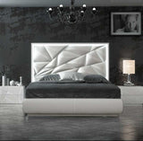 Esf Furniture - Franco Spain Kiu Queen Bed W-Light - Kiuqsbed