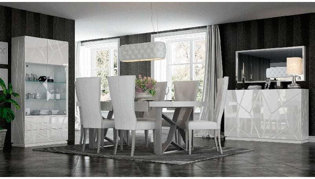 Esf Furniture - Franco Spain 9 Piece Dining Table Set - Kiudt-9Set