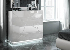 Kiu Single Dresser in White – Modern Bedroom Storage by ESF Furniture