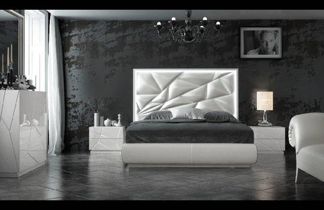 Esf Furniture - Franco Spain Kiu 3 Piece Eastern King Bedroom Set - Kiuekb-3Set