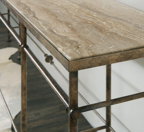 La Grange St. James Metal & Stone Console Table – Hooker Furniture