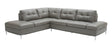 Leonardo Grey In Left Hand Facing Modern Sectional Sofa - 18996-Lhfc | J&M