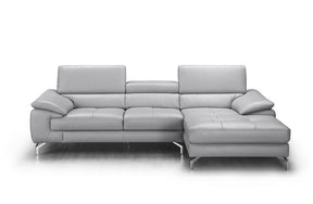 Liam Premium Leather Sectional - 18273 | J&M